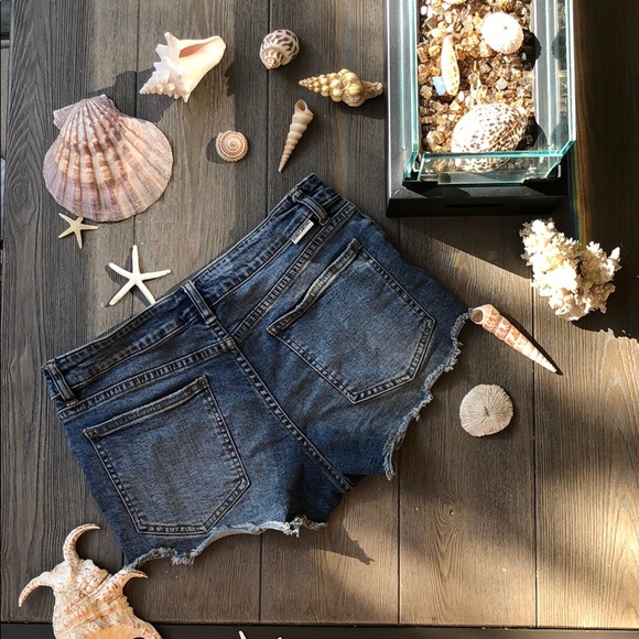 🔥🧡BILLABONG- BUTTONED UP JEAN SHORTS🧡🔥 - Picture 7 of 8